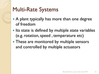 Realtime systems chapter 1 | PDF