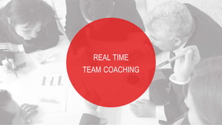 REAL TIME
TEAM COACHING
 