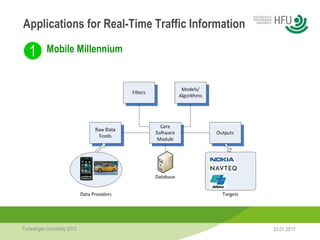 Real time traffic information | PPTX
