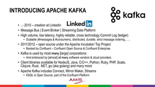 Real Time UI with Apache Kafka Streaming Analytics of Fast Data and ...