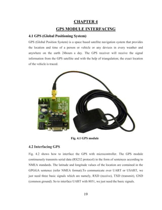 Real Time Vehicle Tracking System | DOCX