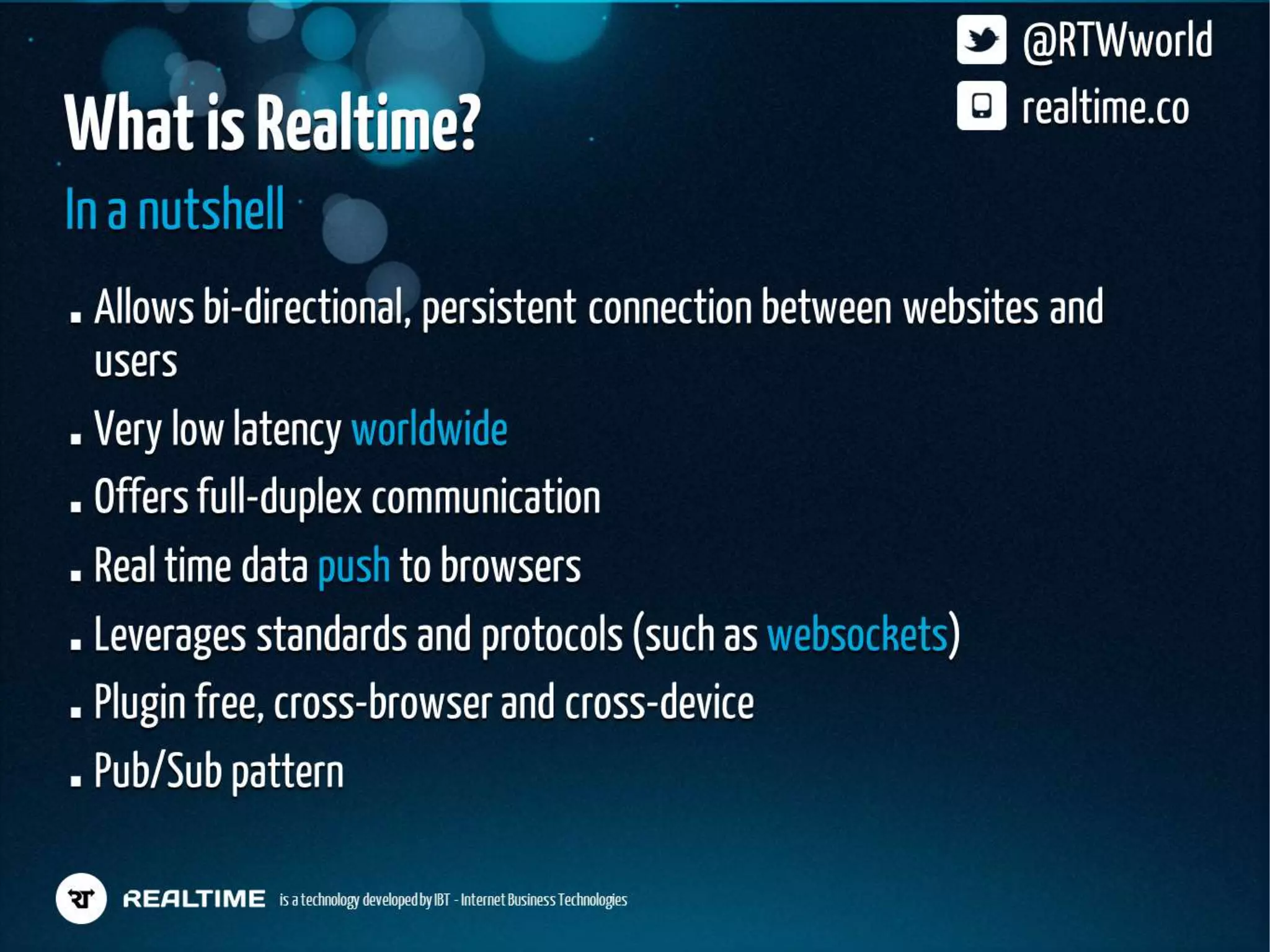 Realtime Workshop at dotJS, Paris - December 2012