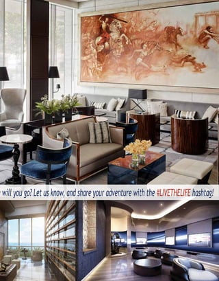 VACATION
STORY
e will you go? Let us know, and share your adventure with the #LIVETHELIFE hashtag!
 