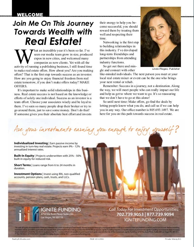 Realty411 Featuring Tom Wilson From Wilson Investment Properties Th - private money411 linda pliagas publisher 10