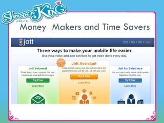 Money  Makers and Time Savers 