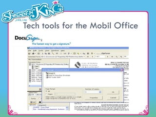Tech tools for the Mobil Office 