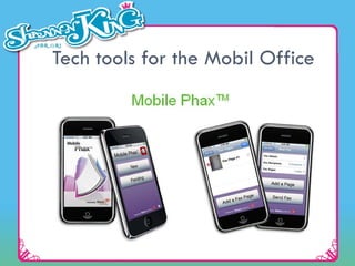 Tech tools for the Mobil Office 