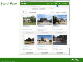 Search Page 
© Auction.com | Confidential & Proprietary 
12 
 