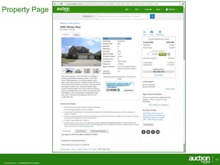Property Page 
© Auction.com | Confidential & Proprietary 
13 
 