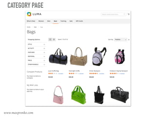 CATEGORY PAGE
www.maxpronko.com
 