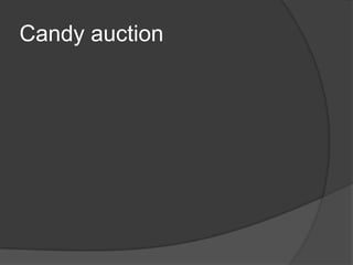 Candy auction

 