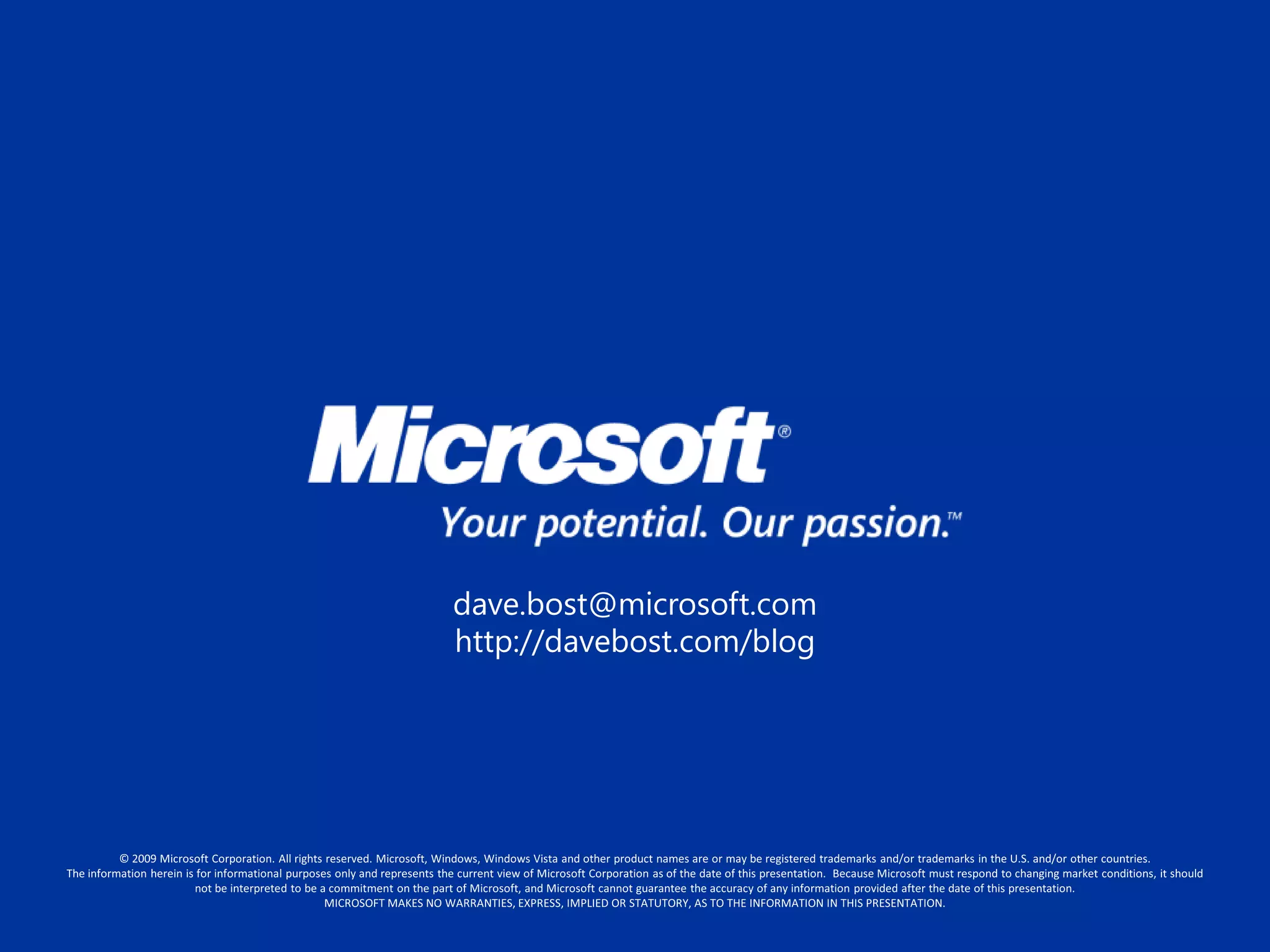 Using the Cloud for CommunicationsCompany 1Firewallsb://.../myqueueClientOutbound one-way socket.NET Service BusCompany 2Message routedaccordinglyClientFirewallOutbound bi-directional socketKept alive in background