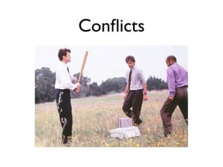 Conﬂicts
 