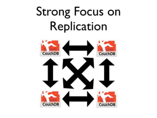 Strong Focus on
   Replication
 
