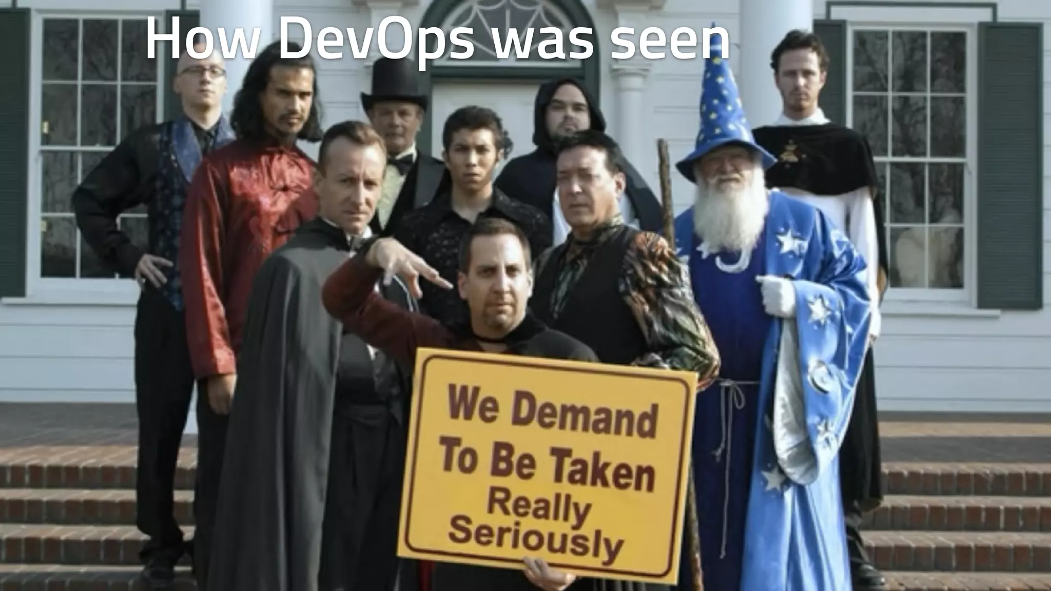 How DevOps was seen 
 