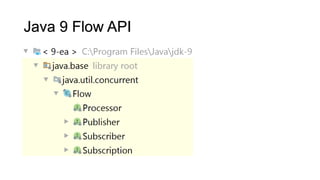 Java 9 Flow API
 
