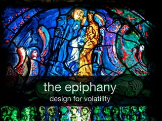 the epiphany
design for volatility
 