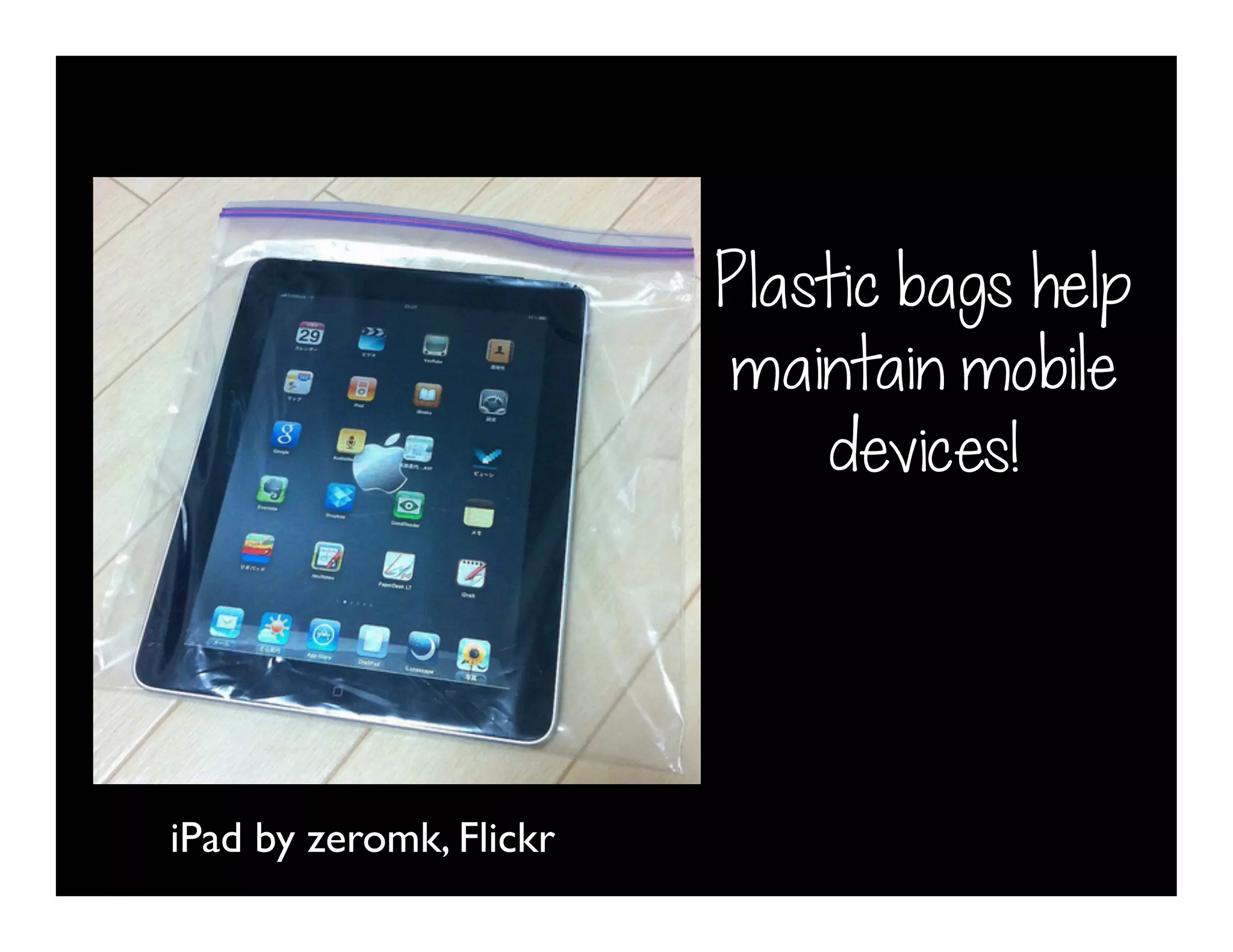 iPad by zeromk, Flickr
 