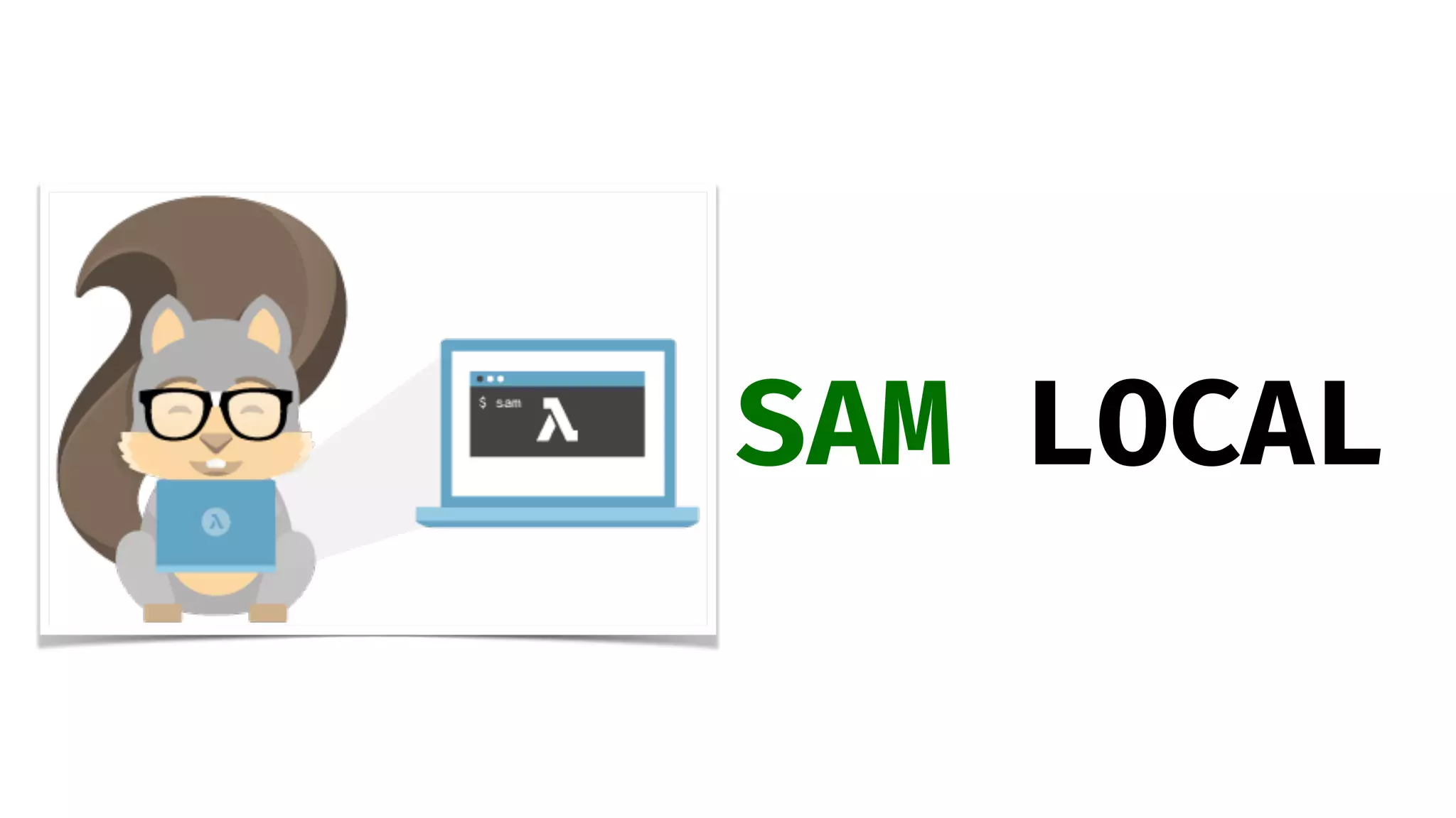 @Koenighotze
SAM LOCAL
 