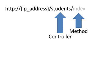 http://{ip_address}/students/indexMethodController