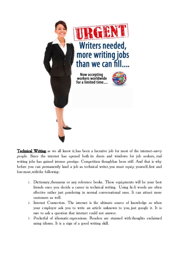 Paid online writing jobs picture