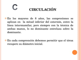 ReanimacióN Cardiopulmonar En PediatríA | POT