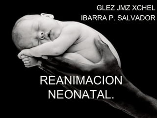 GLEZ JMZ XCHEL
     IBARRA P. SALVADOR




REANIMACION
 NEONATAL.
 