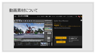 動画素材について
 