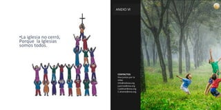 CONTACTOS:
Viva Juntos por la
niñez
Info@redviva.org
J.porras@viva.org
I.saldivar@viva.org
C.alvarez@viva.org
.
Sitio Web del Mini…
Sitio del Ministerio de Salud
ANEXO VI
 