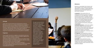 Liderazgo
Liderar bien en este momento de incertidumbre es esencial.
Reúnase en oración con su equipo de liderazgo para navegar en
este momento de transición. Evalúe la misión a la que Dios ha
llamado a su iglesia e identiﬁque cómo continuará impactando a su
comunidad. Naturalmente, habrá nuevas oportunidades de
ministerio para desarrollar y es muy probable que existan algunos
programas ministeriales anteriores que ya podrían ser obsoletos.
Pregúntese:
¿Cómo puede comunicar a su iglesia y comunidad los pasos que
está tomando para mantener condiciones limpias y seguras en el
campus y un futuro ministerio relevante?
¿Qué buenos hábitos ha adoptado su iglesia en los últimos meses
que necesita integrar de inmediato (por ejemplo, atención a través
de grupos pequeños, comunicación digital)?
¿Qué debería dejar de hacer? ¿Qué debería comenzar?
¿Es necesario hacer cambios en el personal de la iglesia? (ej. cambio
en las responsabilidades del puesto para abordar las nuevas
necesidades del ministerio)
No siga el proceso de toma
de decisiones solo. Forme
un equipo de reapertura
dentro de su iglesia, rodéese
de líderes conﬁables y
conocedores, y consulte a
expertos médicos y de salud
pública (incluido su
departamento de salud
local). Como cristianos y
como iglesia, ustedes son
parte de un cuerpo con
diferentes dones y roles.
Esta metáfora también
identiﬁca la fuerza de
colaboración como dice el
pasaje, "las partes deben
tener la misma
preocupación entre sí" (1
Corintios 12:25).
Ministerios
Abordar las necesidades del ministerio será
más complejo y único cuando las personas
abandonen sus hogares. La iglesia debe estar
preparada para las realidades logísticas y
personales inmediatas.
La pastoral: ¿Cómo podría hacer una
combinación entre las acciones en la iglesia y
la plataforma en línea (WhatsApp, Facebook,
etc) que puede ofrecer a aquellas personas
que no se sienten seguras de volver al ediﬁcio
o para la comunidad en general que desean
permanecer conectados desde lejos (por
ejemplo, grupos pequeños, reunión de
oración, equipos de ministerio), solicitud de
necesidades)?
La Escuela Dominical: ¿Continuará su iglesia
ofreciendo cuidado de niños durante los
servicios de la misma manera que antes? Si es
así, ¿qué precauciones adicionales tomará en
esta área (por ejemplo, controles de
temperatura, modiﬁcación / eliminación de la
hora de la merienda)?
EL Programa: ¿Qué preparativos necesita
comenzar a hacer ahora para estar listo para
los ajustes de su programación de escuelas
bíblicas de vacaciones (ej. en la iglesia, virtual
o en el hogar)?
La Familia: ¿Cómo abordará las luchas
personales y familiares que pueden haber
surgido en los últimos meses (ej. Matrimonio
o tensión ﬁnanciera, abuso emocional o físico,
pérdida de trabajo)?
 