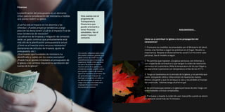 Finanzas
La planiﬁcación del presupuesto es un elemento
crítico para la consideración del ministerio a medida
que planea reabrir su iglesia.
¿Cuál ha sido el impacto en los diezmos y las
ofrendas? ¿Puedes proyectar tendencias a largo
plazo en las donaciones? ¿Cuál es el impacto ﬁnal de
estas tendencias de donación?
Los esfuerzos de limpieza y mitigación de contactos
serán un gasto continuo que probablemente esté
más allá de la planiﬁcación presupuestaria actual.
¿Cómo va a ﬁnanciar estos recursos necesarios?
(donaciones de artículos de limpieza, ajuste de
presupuesto, etc.)
¿Qué nuevas oportunidades de ministerio ha
identiﬁcado y cuáles son los costos asociados?
¿Puede hacer ajustes inmediatos al presupuesto de
la iglesia o los cambios requieren la aprobación del
cuerpo de la iglesia?
Con oración, reﬂexione sobre cómo
Dios podría continuar guiando a su
iglesia a la luz de COVID-19 y las
consideraciones para el proceso de
reapertura. Pídale a Dios que abra
sus ojos a las formas en que los
recursos únicos de su iglesia y los
ministerios actuales podrían usarse
para ayudar a reabrir de manera
segura las reuniones en persona. Ore
por guía para que el equipo de
liderazgo de su iglesia sea sabio en
sus decisiones para no poner en
riesgo a los más vulnerables de su
congregación y comunidad.
(Humanitarian Institute)
Viva cuenta con el
programa de
Transparencia
Financiera que
puede orientarle a
tener ﬁnanzas
saludables. Ver el
anexo V para el
contacto.
Cómo va a contribuir la iglesia a la no propagación del
coronavirus?
1. Promueva las medidas recomendadas por el Ministerio de Salud,
motive a las familias a seguir las prácticas en el hogar. Resalte su
importancia. Respete el distanciamiento social (1.8 mts entre cada
persona). Sea el modelo a seguir.
2. No permita que ingresen a la iglesia personas con síntomas o
con sospecha de coronavirus o que tengan la orden de restricción
sanitaria o en cuarentena. Mida la temperatura de los que llegan y
no deje entrar a personas con temperatura arriba de los 37.7 C.
3. Tenga un lavamanos en la entrada de la Iglesia, y no permita que
nadie, incluyendo niños y niñas entren sin lavarse las manos.
Motive a la gente a que no se toque la cara y recuérdeles el manejo
del estornudo. Además tenga alcohol en gel.
4. No promueva que asistan a la iglesia personas de alto riesgo con
enfermedades crónicas complicadas.
5. Promueva y respete la orden de usar mascarilla cuando se estará
en contacto social más de 15 minutos.
RESUMIENDO...
 