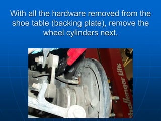 Rear brake repair PPTX
