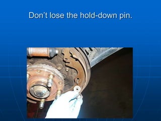 Brake Rear Lock First Rear brake repair | PPTX