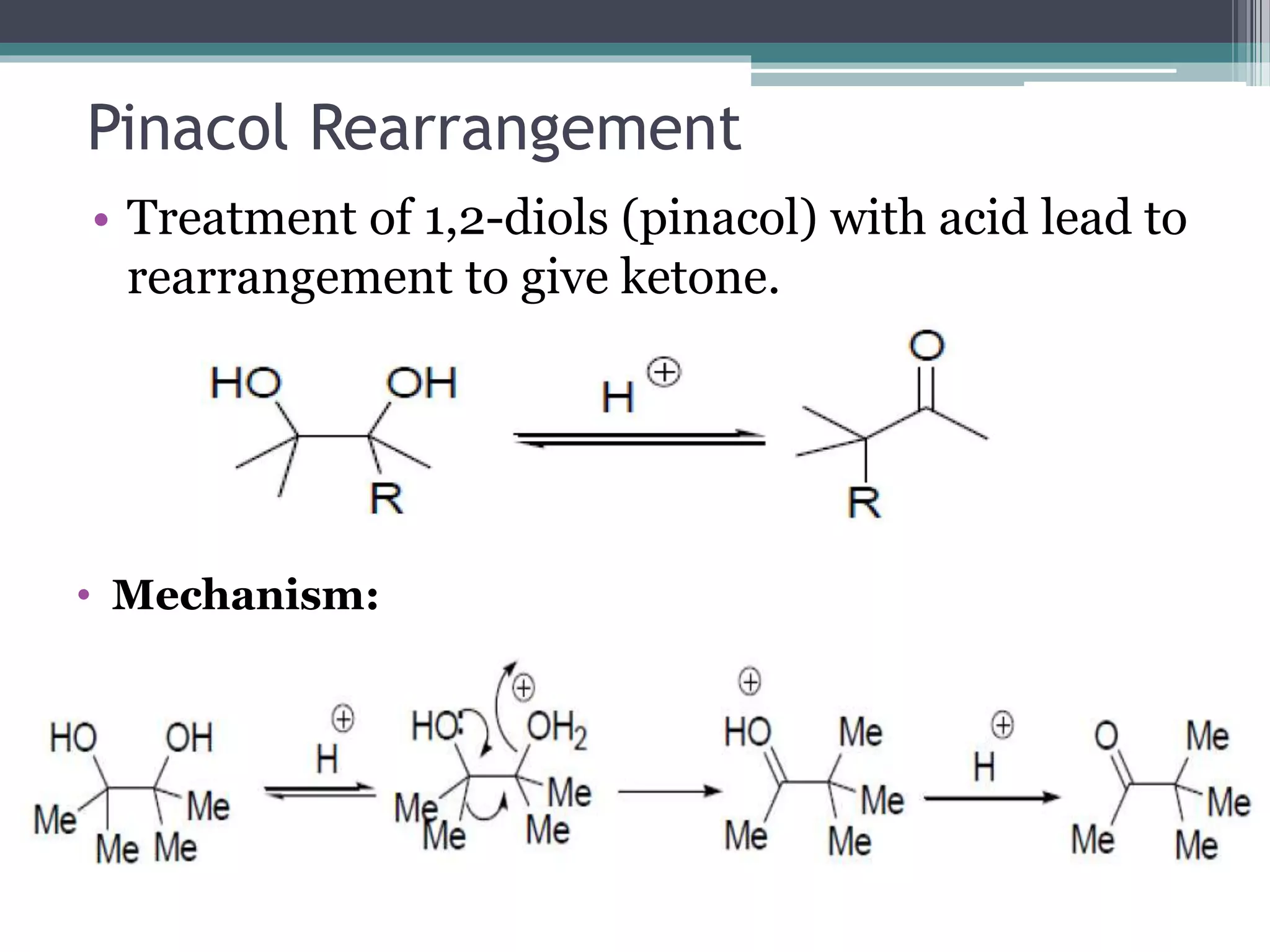 Rearrangement reactions | PPTX