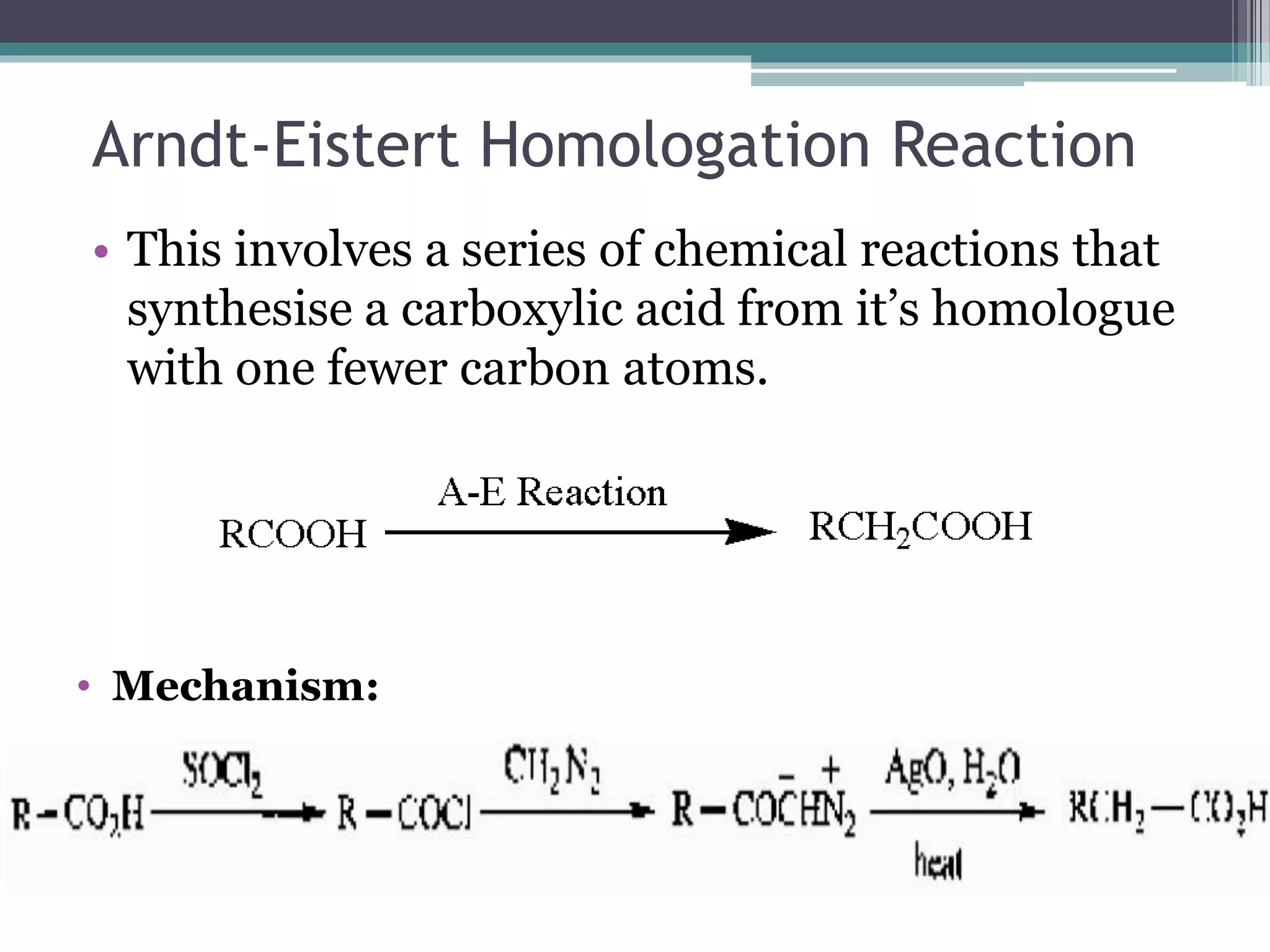 Rearrangement reactions | PPTX