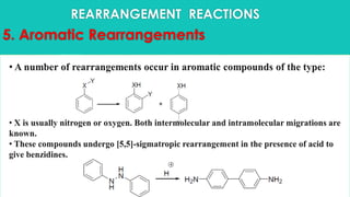Rearrangement Reactions vikram choudhary | PDF