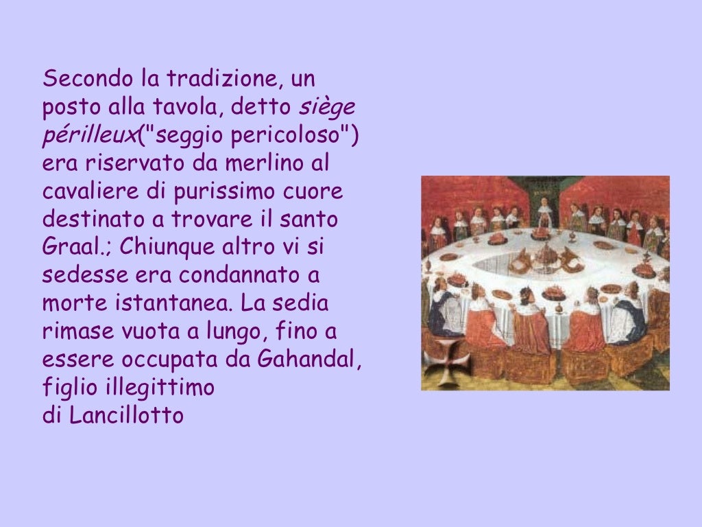 La Tavola Rotonda Di Re Artù Re Artù E I Cavalieri Della Tavola Rotonda
