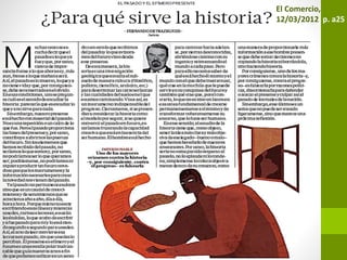 El Comercio,
12/03/2012 p. a25
 