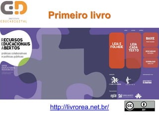 Primeiro livro
http://livrorea.net.br/
 