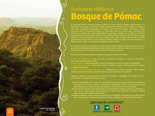 Áreas Naturales Protegidas en destinos turísticos de Perú