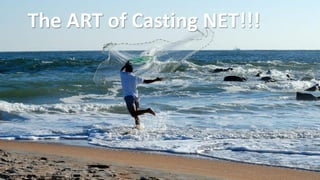The ART of Casting NET!!!
Copyright © 2006-2018. Adams Company Limited. 24
 