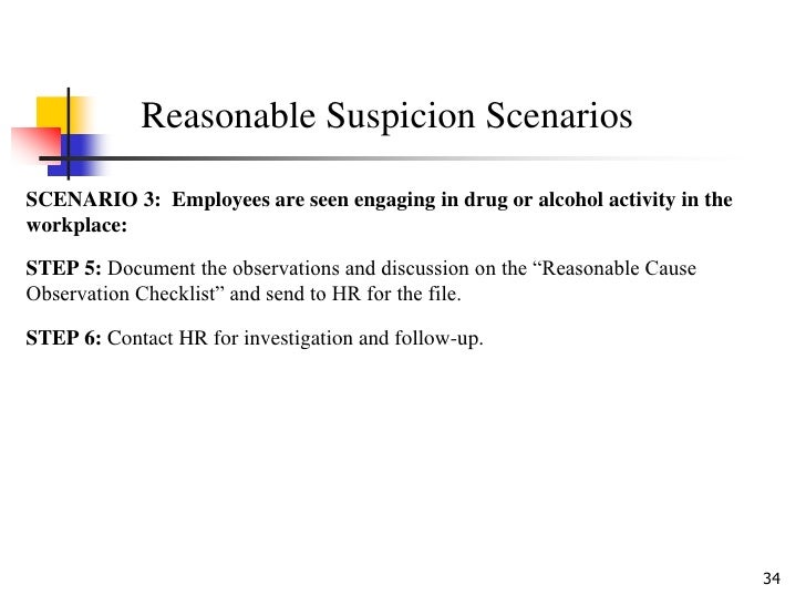 reasonable suspicion