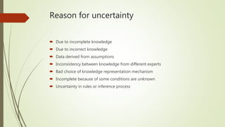 Incomplete Reasoning Reasoning in AI | PPTX