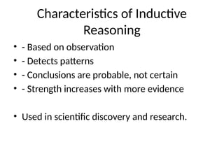 Reasoning Presentation for research.pptx