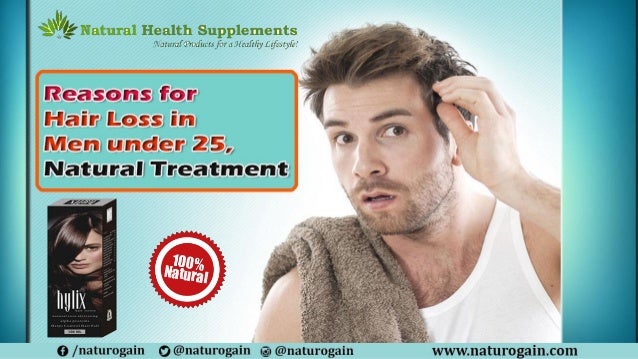 Reasons For Hair Loss In Men Under 25 Natural Treatment