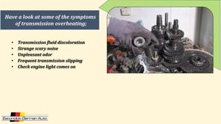 Reasons Behind Porsche Transmission Overheating PPTX