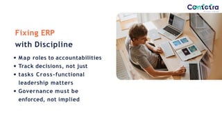 Why Most ERP Projects Stall: The Accountability Gap | PPTX