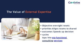 Why Most ERP Projects Stall: The Accountability Gap | PPTX