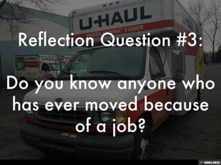 Reasons for Migration