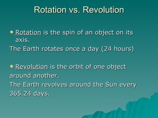 Reasons for the seasons notes | PPT